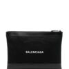 18561182_40087377_1000_74c46020-bed3-4776-98b7-6d61242e88a2-1.jpg Balenciaga logo-print clutch