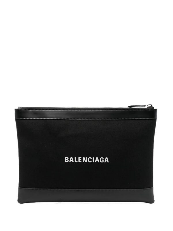 18561182_40087377_1000_74c46020-bed3-4776-98b7-6d61242e88a2-1.jpg Balenciaga logo-print clutch