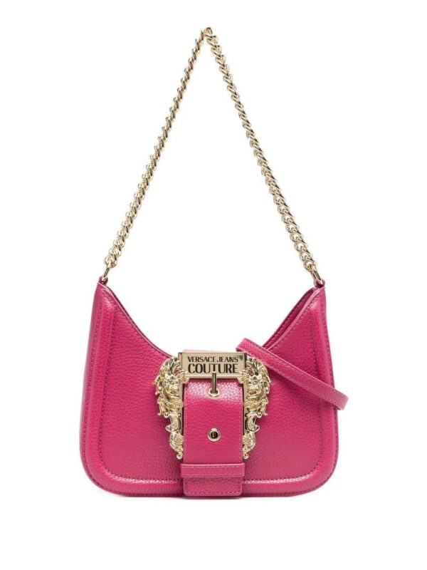 Versace Jeans Couture  logo-buckle shoulder bag