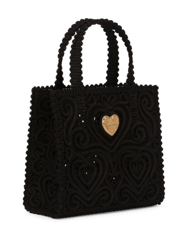 18576492_40288725_1000.jpg Dolce & Gabbana cordonetto-lace tote bag