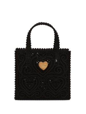 18576492_40288726_1000.jpg Dolce & Gabbana cordonetto-lace tote bag