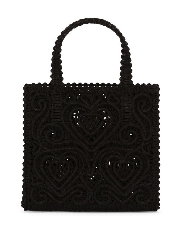 18576492_40290527_1000.jpg Dolce & Gabbana cordonetto-lace tote bag