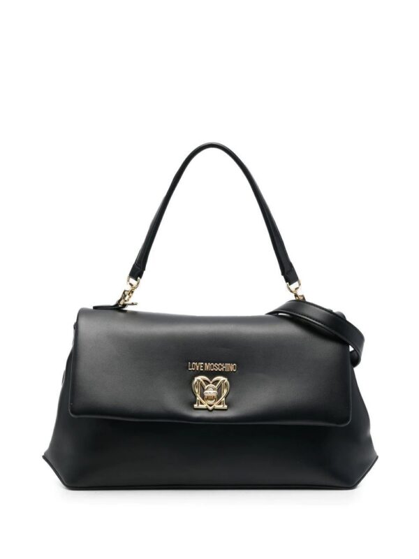 18578482_40126057_1000.jpg Moschino logo-plaque shoulder bag