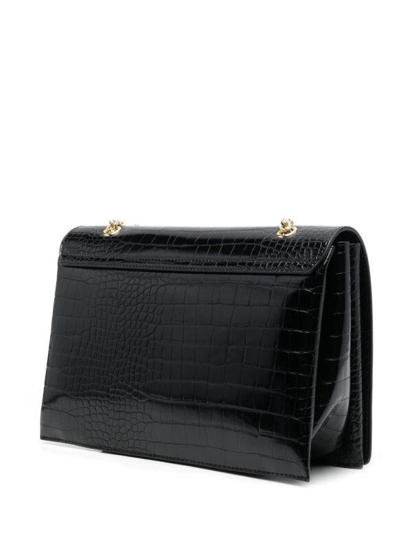 18578523_40121615_1000.jpg Moschino logo-embellished croc-effect shoulder bag