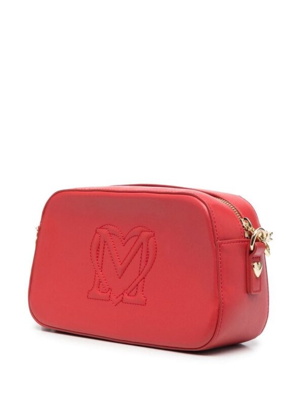 18579221_40121278_1000.jpg Love Moschino logo-plaque satchel bag