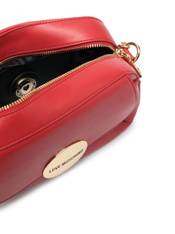 18579221_40122065_1000.jpg Love Moschino logo-plaque satchel bag