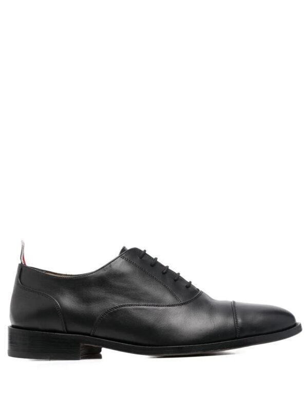 18590109_40501607_1000.jpg Thom Browne grosgrain-loop trim lace-up shoes