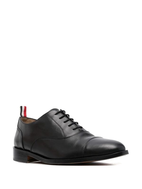 18590109_40501631_1000.jpg Thom Browne grosgrain-loop trim lace-up shoes
