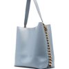 18616531_42457988_1000.jpg Stella McCartney Frayme chain link-trim tote bag