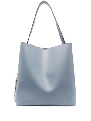 18616531_42459117_1000.jpg Stella McCartney Frayme chain link-trim tote bag