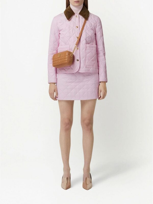 Burberry mini Lola quilted crossbody bag