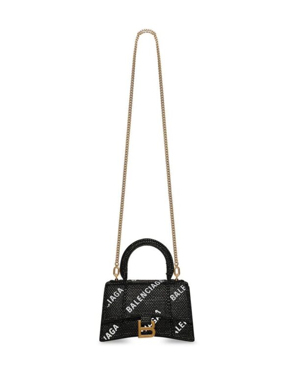 18639820_41090952_1000-1.jpg Balenciaga XS Hourglass crystal-embellished tote bag