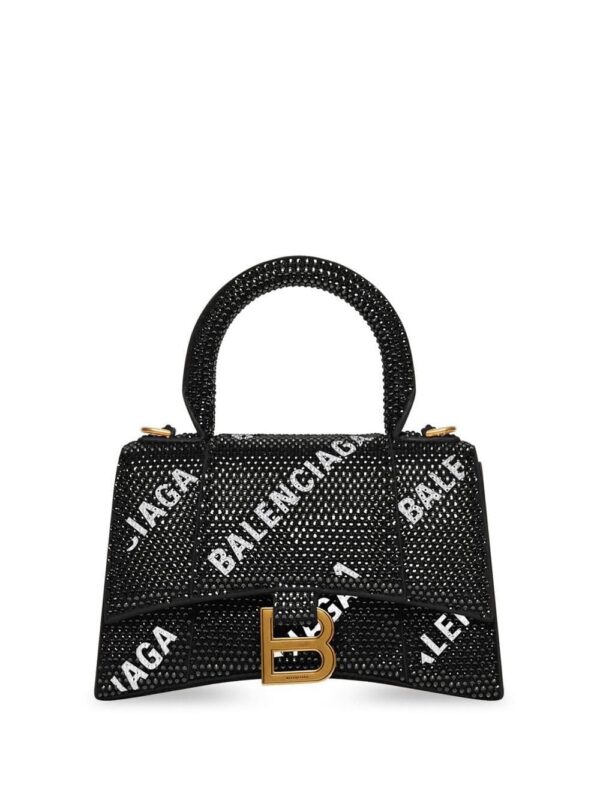 18639820_41091427_1000-1.jpg Balenciaga XS Hourglass crystal-embellished tote bag