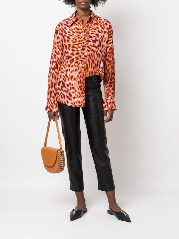 Stella McCartney medium Frayme flap shoulder bag