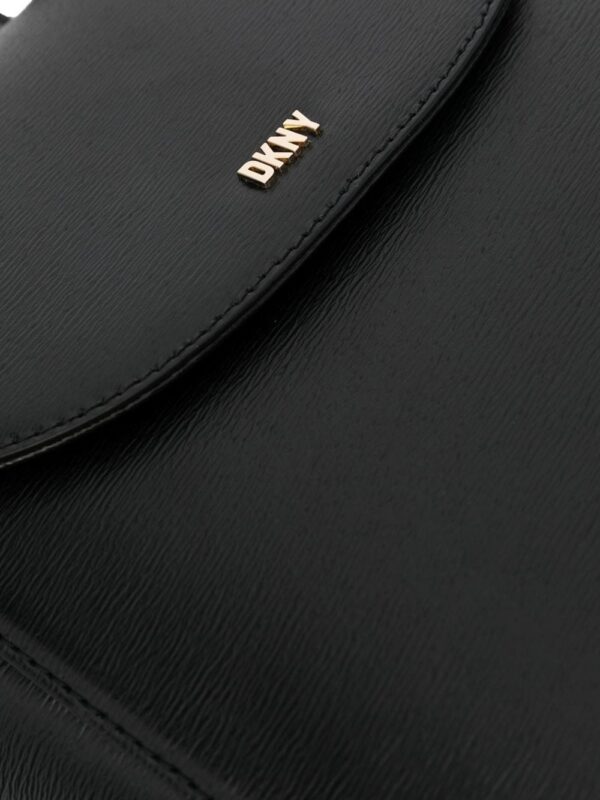 18646994_40311763_1000.jpg DKNY logo-lettering leather backpack