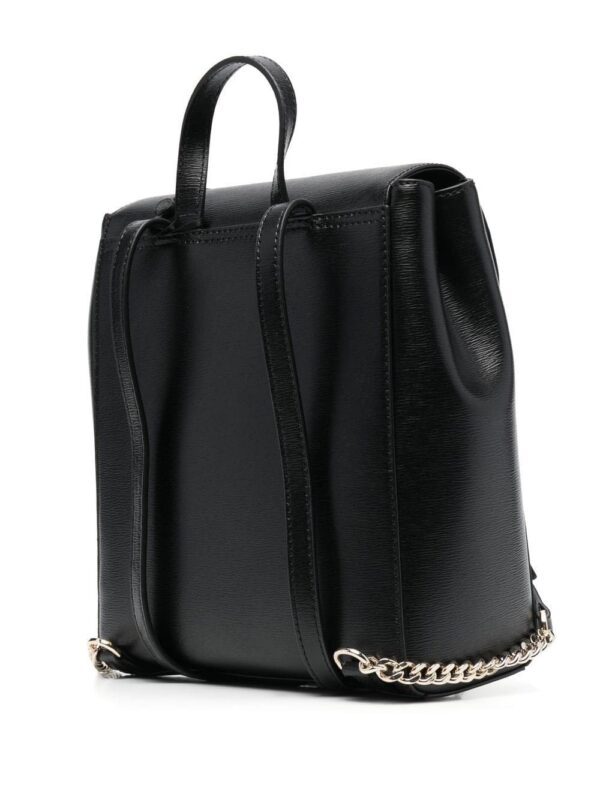 18646994_40312597_1000.jpg DKNY logo-lettering leather backpack