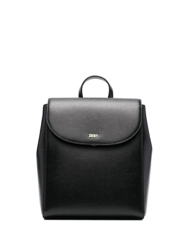 18646994_40341032_1000.jpg DKNY logo-lettering leather backpack