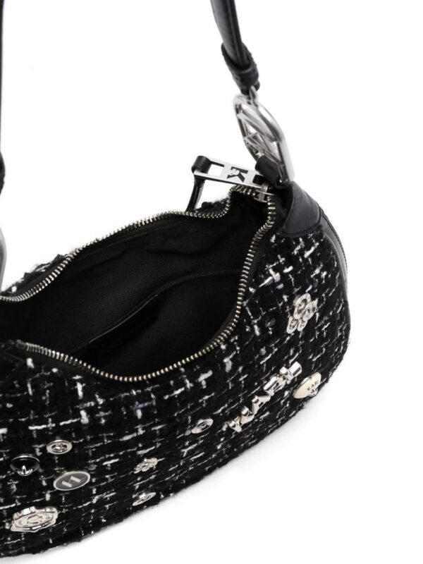 18649373_40734637_1000.jpg Karl Lagerfeld K/Pins bouclé shoulder bag