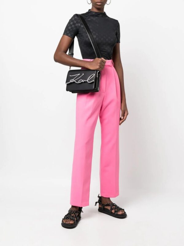 18649425_40825338_1000.jpg Karl Lagerfeld K/Signature leather shoulder bag