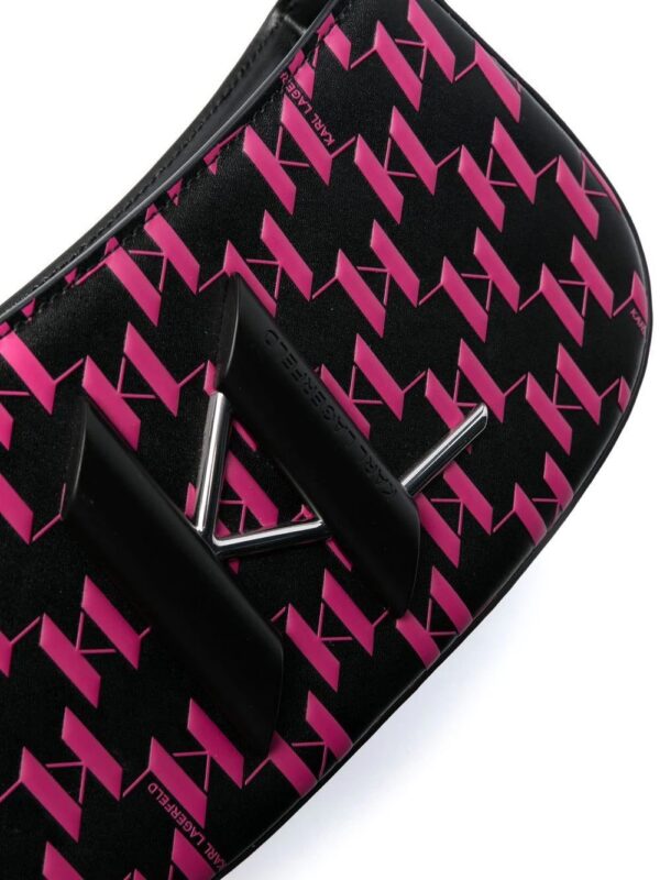 18650246_40835052_1000.jpg Karl Lagerfeld K/Saddle logo-plaque shoulder bag