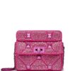 Valentino Garavani  small Roman Stud crystal-embellished shoulder bag