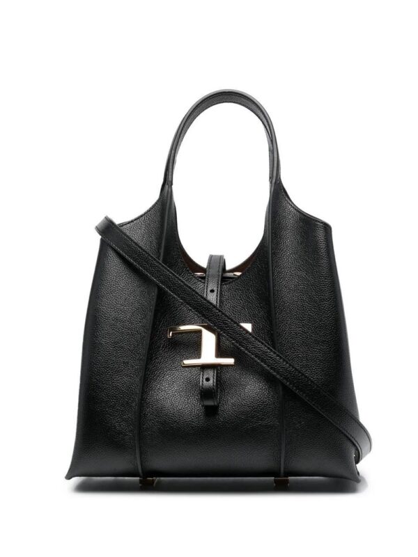 18661407_40370999_1000.jpg Tod's Timeless logo-plaque tote bag