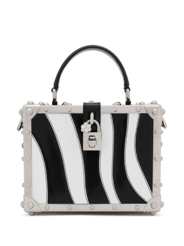 18665538_40789890_1000-1.jpg Dolce & Gabbana Dolce Box zebra-print top-handle bag