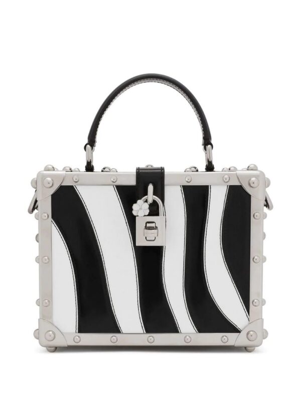 18665538_40789890_1000.jpg Dolce & gabbana Dolce Box zebra-print top-handle bag