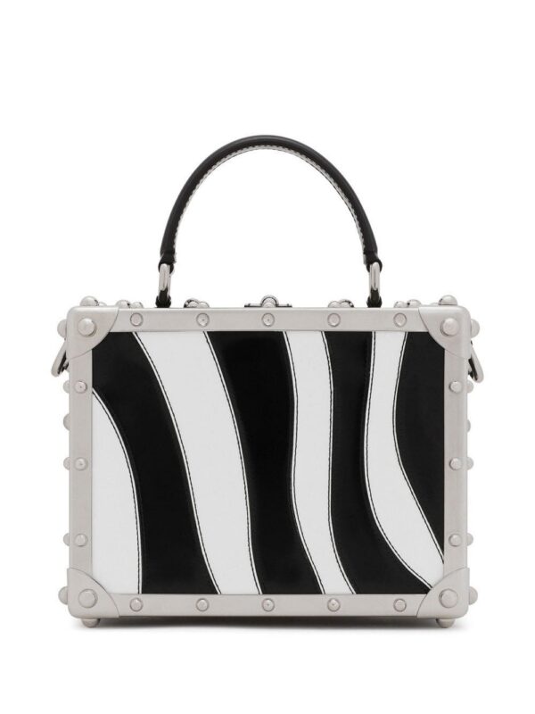 18665538_40791036_1000-1.jpg Dolce & Gabbana Dolce Box zebra-print top-handle bag
