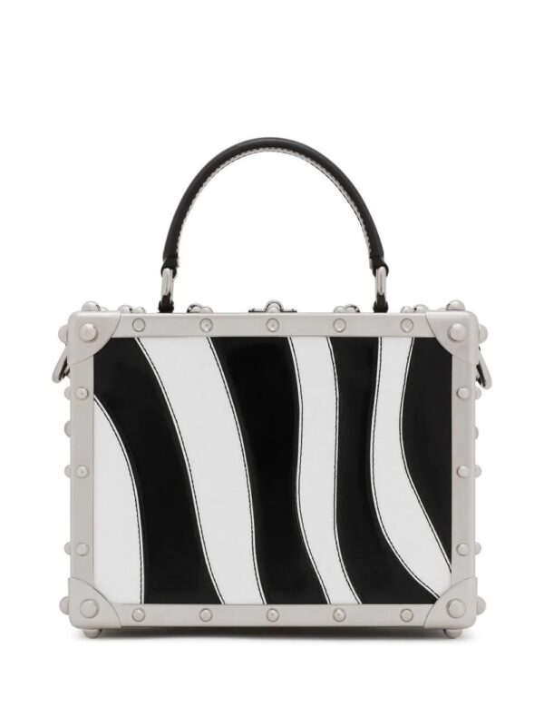18665538_40791036_1000.jpg Dolce & gabbana Dolce Box zebra-print top-handle bag