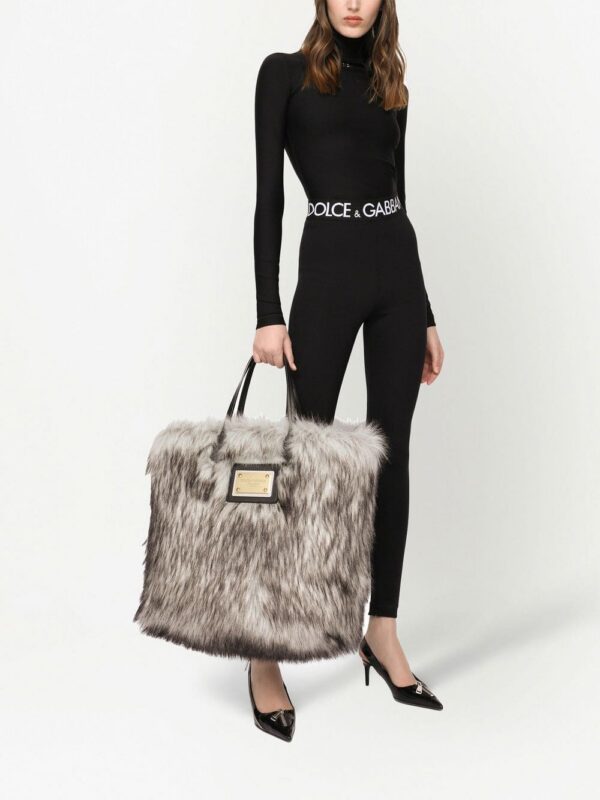 18665557_40789885_1000.jpg Dolce & Gabbana faux-fur shopper bag