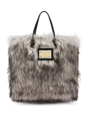 18665557_40789888_1000.jpg Dolce & Gabbana faux-fur shopper bag