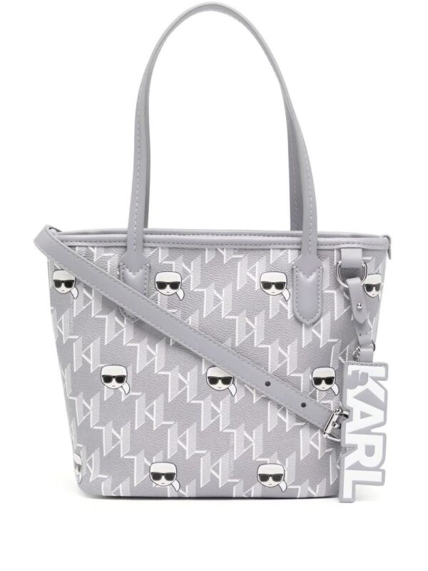 18666295_40913766_1000.jpg Karl Lagerfeld small K/Ikonik monogram tote bag