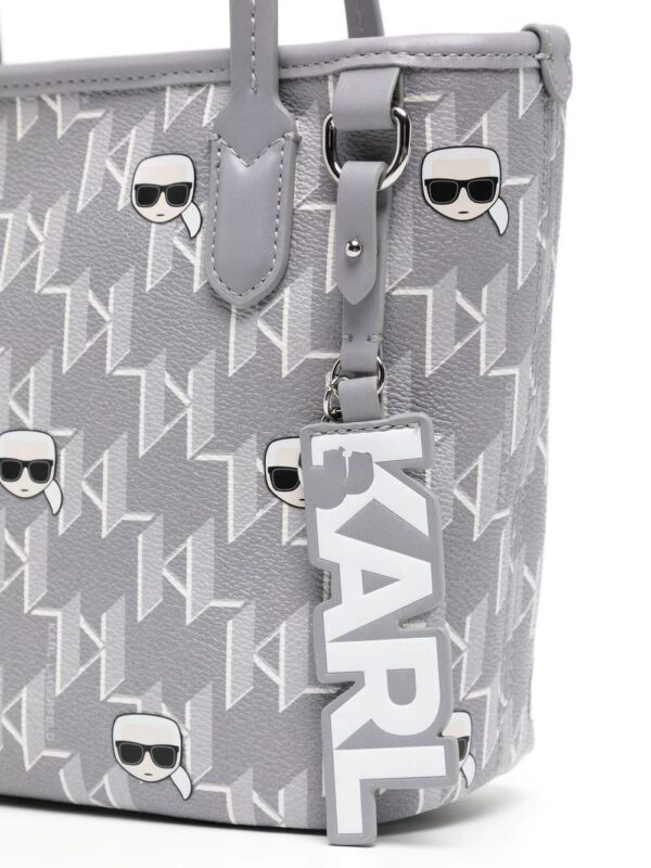 18666295_40913772_1000.jpg Karl Lagerfeld small K/Ikonik monogram tote bag