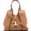 18670835_40374407_1000_bece5975-d336-44fe-9936-b3e1988d57a6.jpg Tod's Timeless logo-plaque tote bag