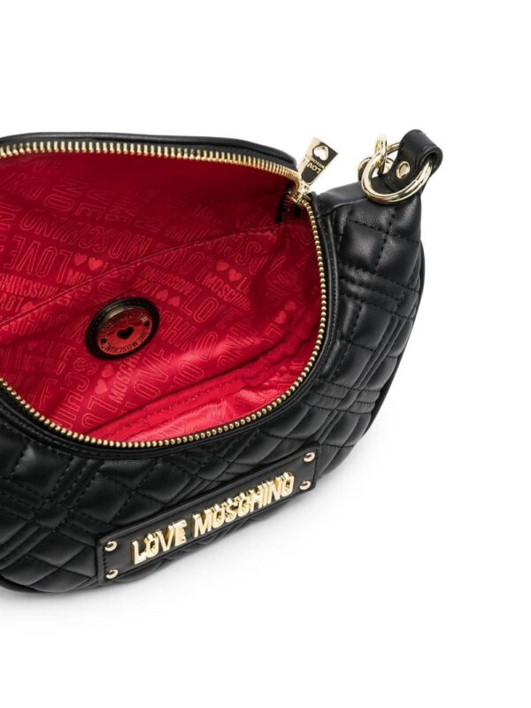 18673822_41294823_1000.jpg Love Moschino logo-plaque quilted shoulder bag