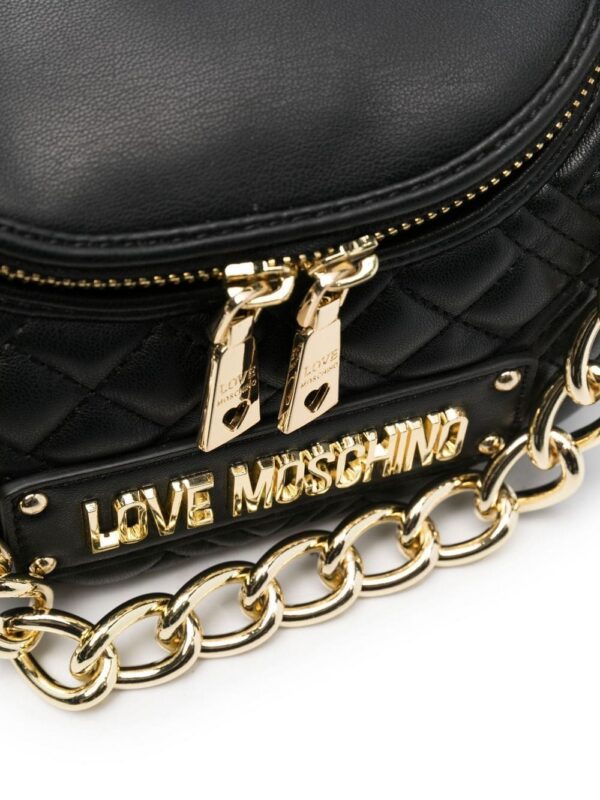 18673822_41297291_1000.jpg Love Moschino logo-plaque quilted shoulder bag