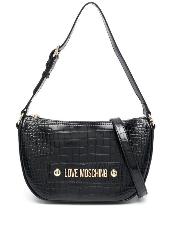 Love Moschino faux-leather shoulder-bag