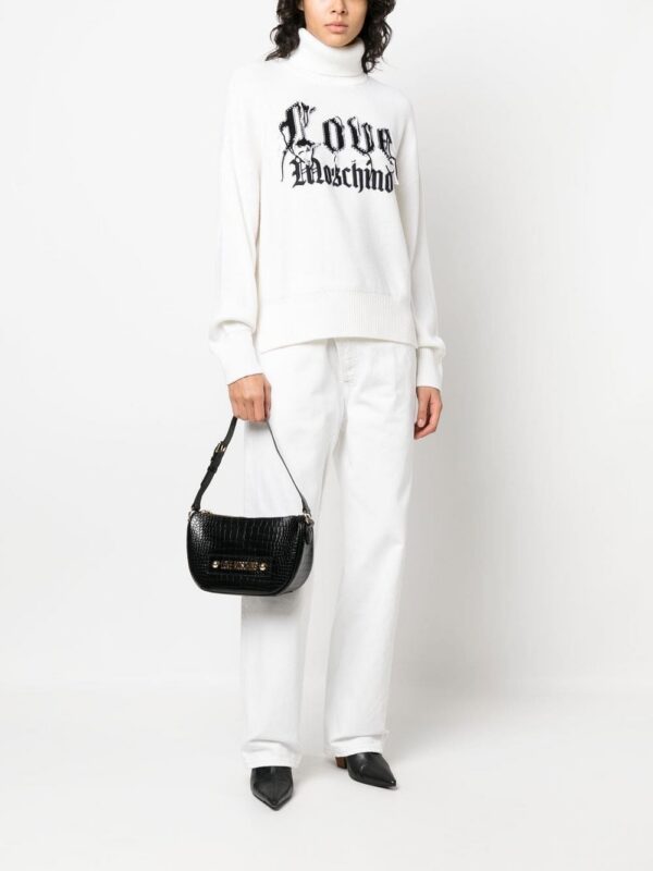 Love Moschino faux-leather shoulder-bag