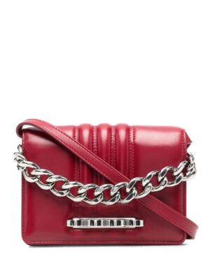 18674718_40383294_1000.jpg Alexander Mcqueen leather chain-link clutch-bag