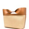 18676580_40530774_1000.jpg Alexander McQueen The Bow straw-woven tote bag