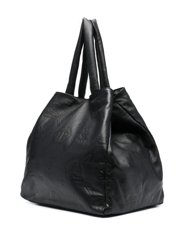 18697552_42119971_1000-1.jpg Philipp Plein embossed monogram tote bag