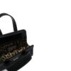 Phillip plein logo-plaque satin-finish tote bag