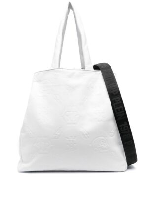 18698235_42120756_1000.jpg Philipp Plein embossed monogram tote bag