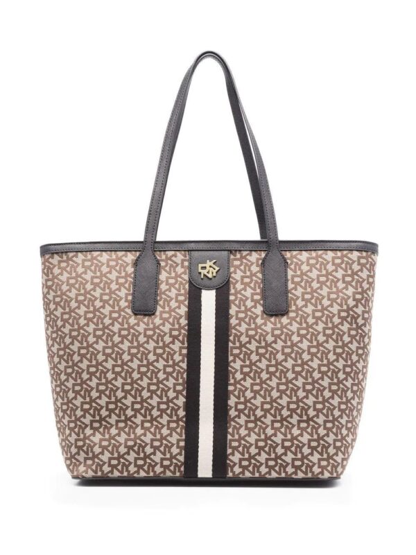 18705167_40533219_1000.jpg DKNY logo-print tote bag