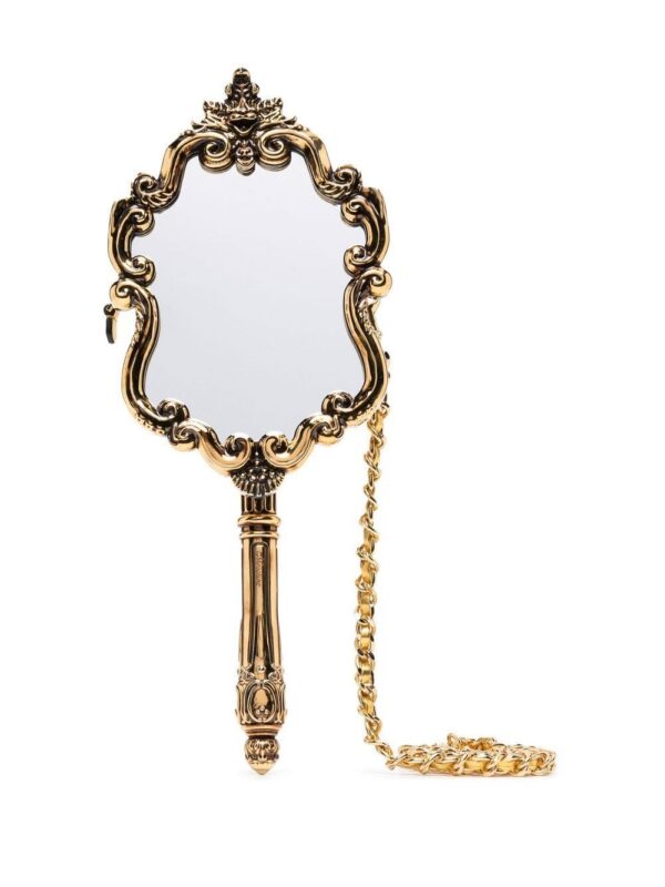 Moschino mirror crossbody mini bag