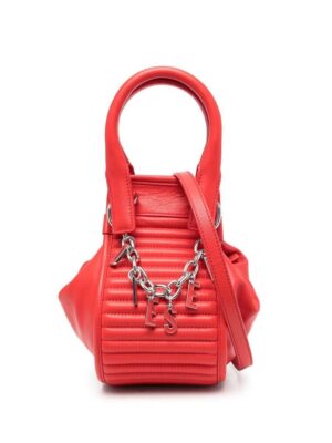 18716903_44014237_1000.jpg Diesel logo-charm detail tote bag