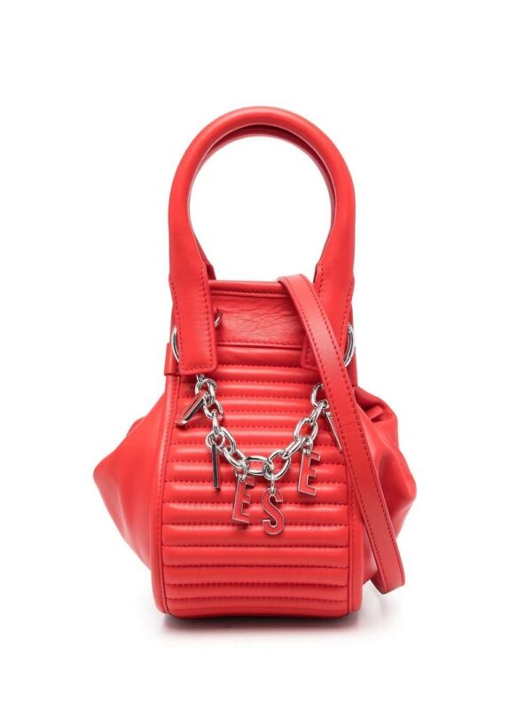 18716903_44014237_1000.jpg Diesel logo-charm detail tote bag