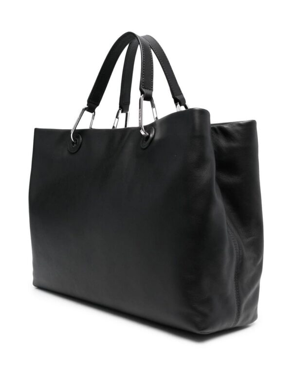 18735230_40725626_1000.jpg Emporio Armani logo-plaque leather tote bag