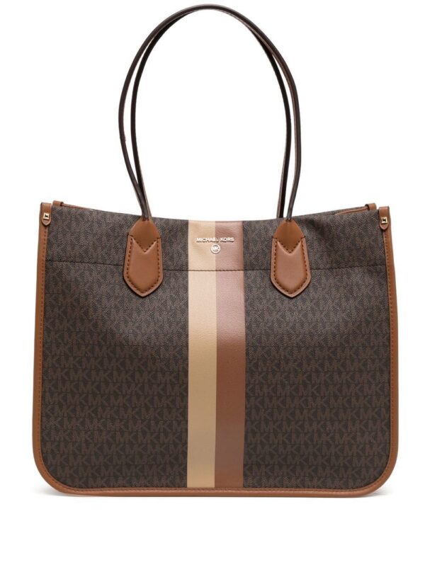18737775_40655841_1000.jpg Michael Kors Heidi monogram-pattern tote bag